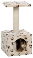 Arbre à chat Zamora beige 60 cm