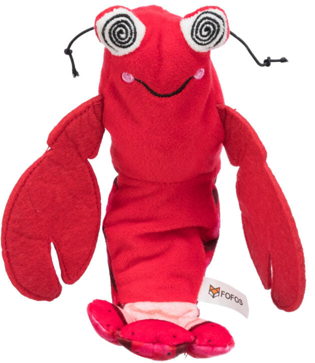 Homard frétillant avec herbe à chat 23 cm