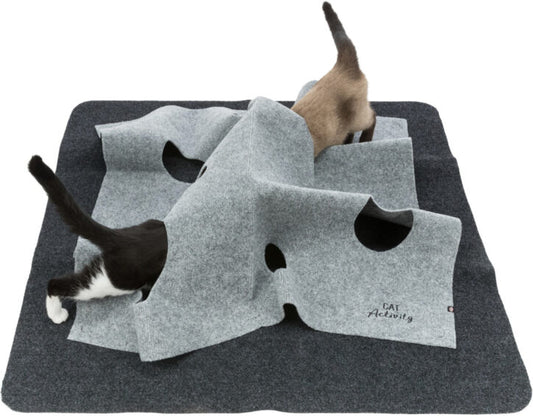 Tapis aventure pour chat 99 x 99 cm