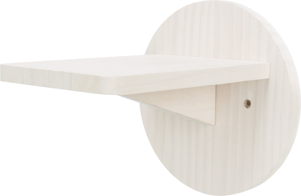 Marchepied mural blanc 19 x 22 cm