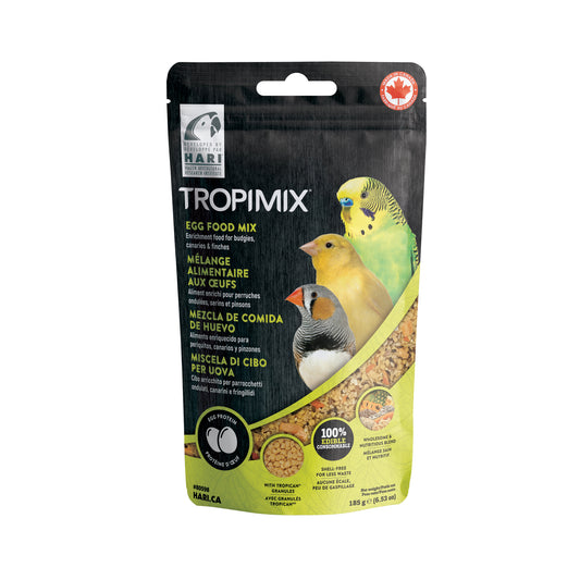 Mélange aux œufs Tropimix pour perruches ondulées, serins et pinsons