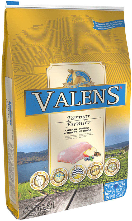 Nourriture sèche pour chien Fermier poulet et dinde