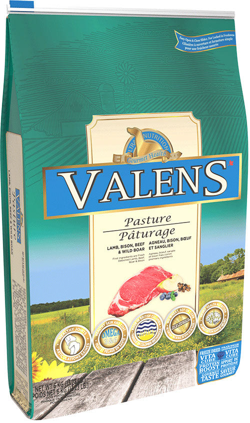 Nourriture sèche pour chien Pâturage agneau et bison