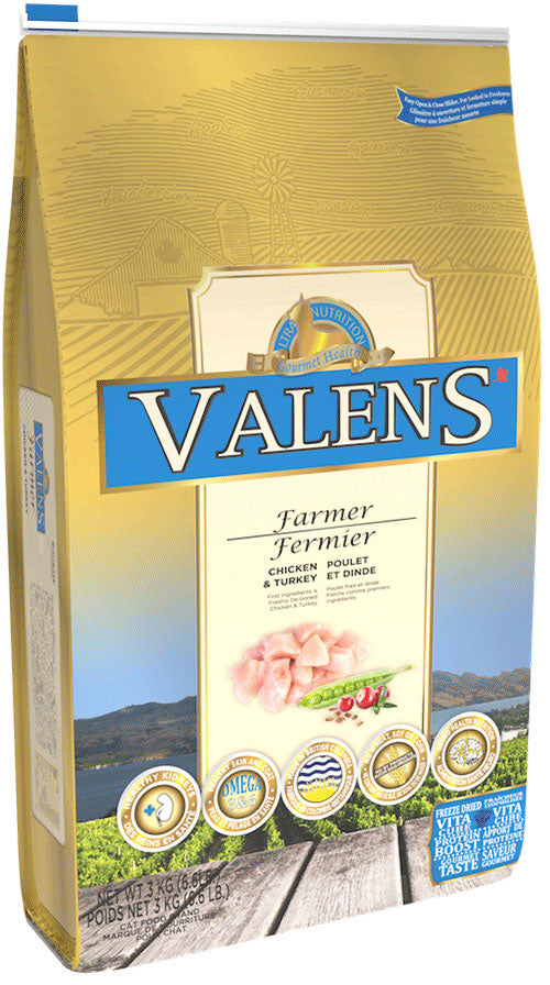 Fermier dinde et poulet - nourriture sèche pour chat Valens