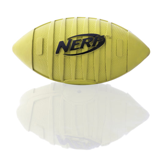 Ballon de football sonore, vert, 17,8 cm