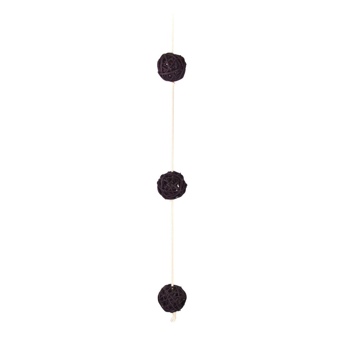 Balles V-Ball pour meubles Vesper, rotin marron, 4 cm