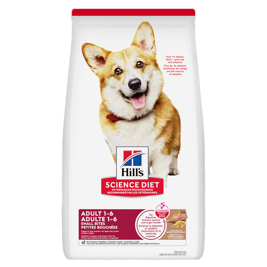Adulte petites bouchées agneau et riz - nourriture sèche pour chien 7,03 kg