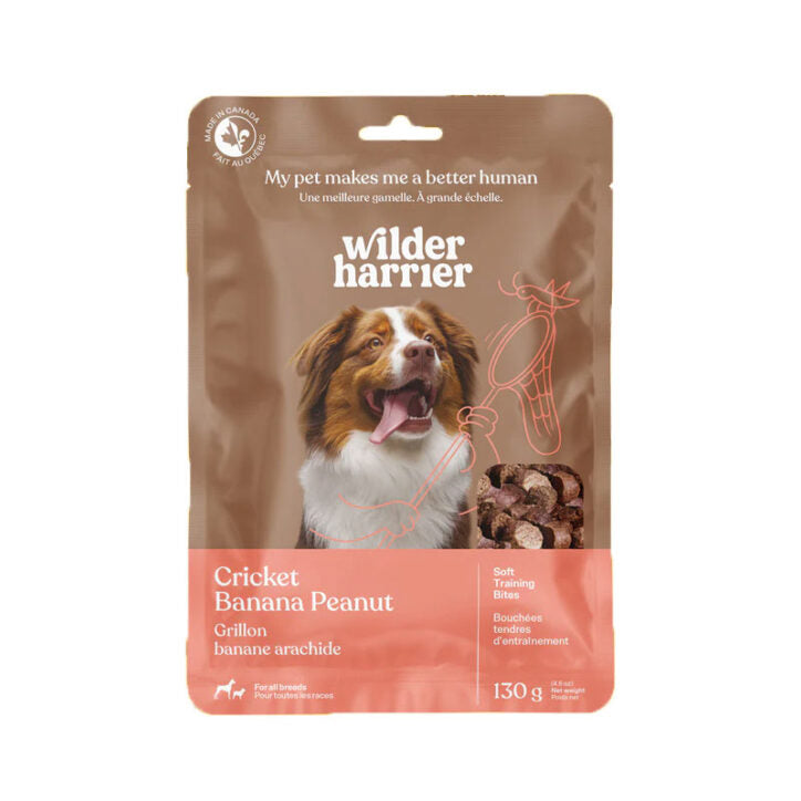 Bouchées tendres au grillon pour chien