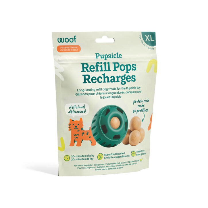 Recharges de gâteries Pupsicle pour chien