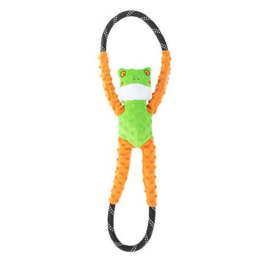 Jouet en corde avec peluche RopeTugz