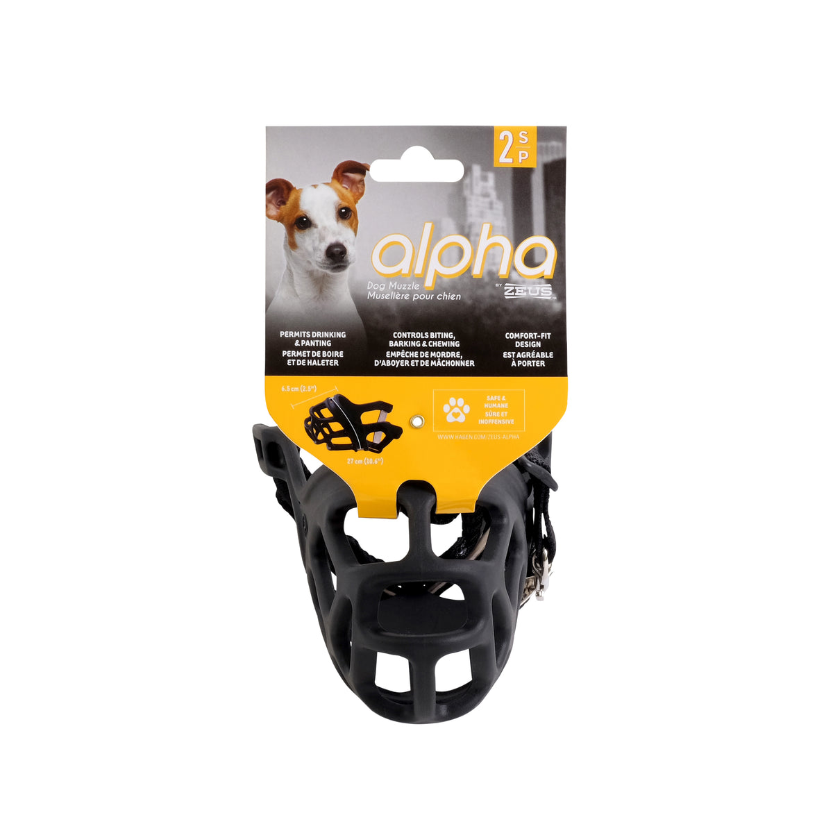 Muselière Alpha pour chien