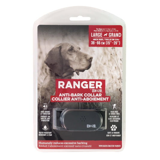Collier anti-aboiement Ranger, grand