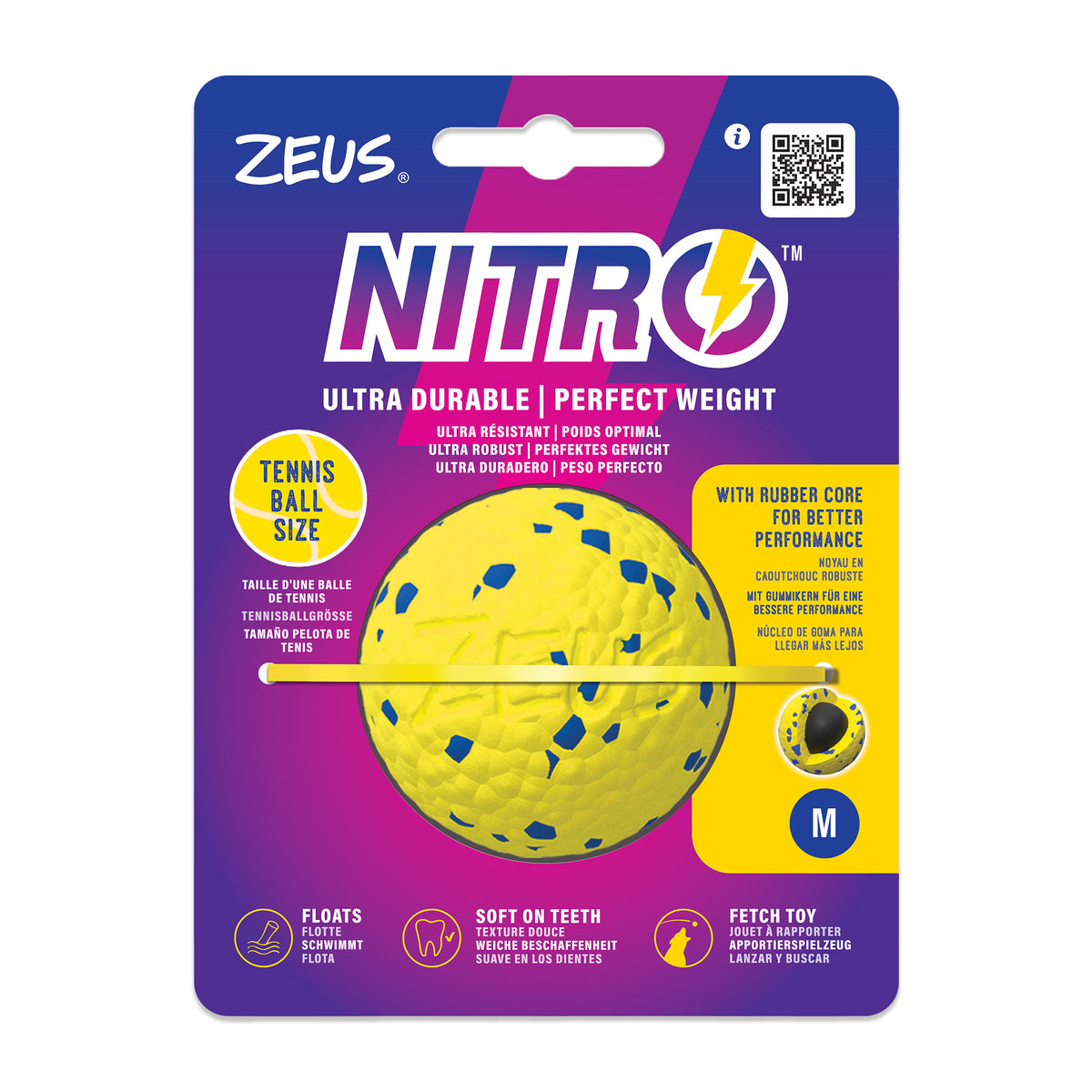 Jouet Nitro, balle lestée