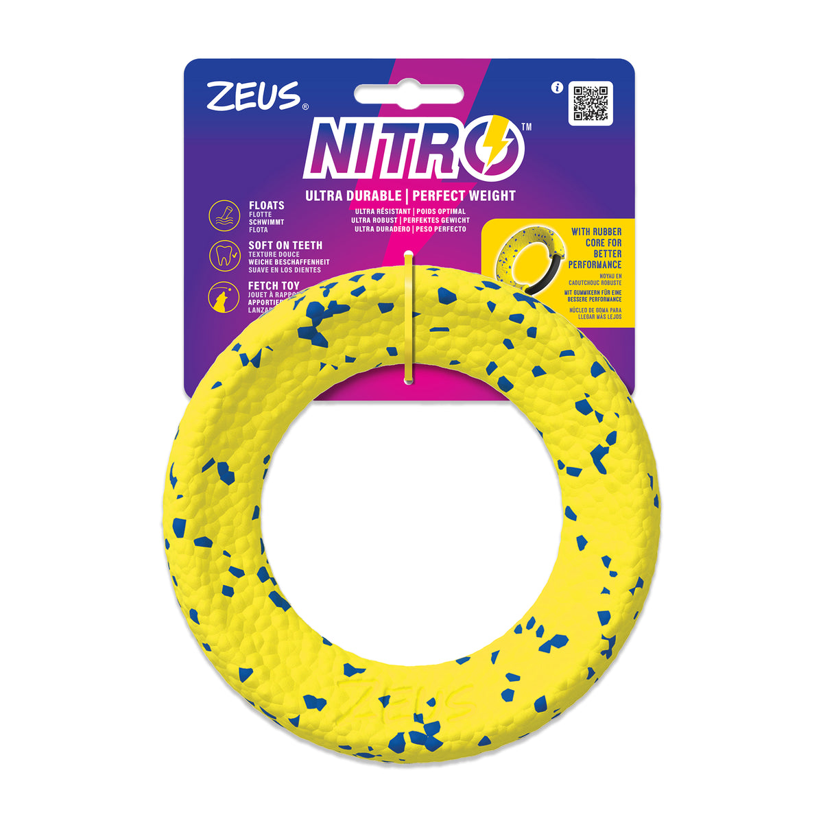 Jouet Nitro, anneau lesté, diam. 16 cm