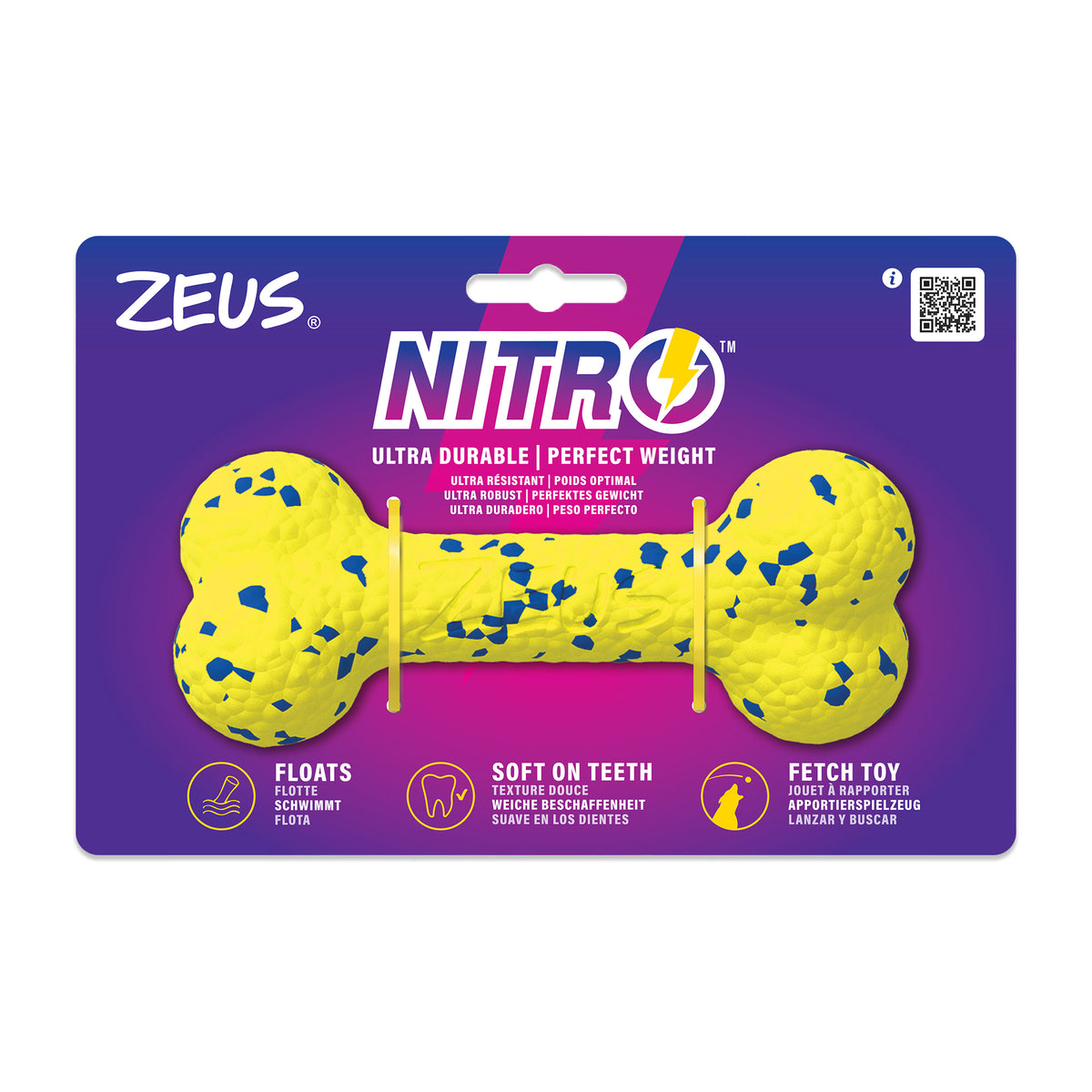 Jouet Nitro, os flexible, 16 cm