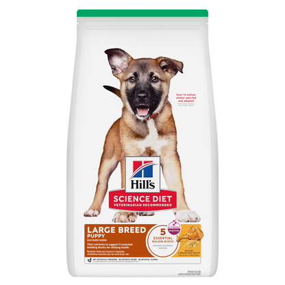 Chiot grande race poulet et riz - nourriture sèche pour chien