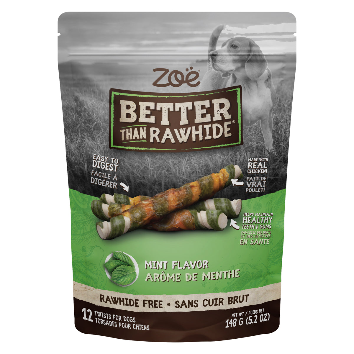 Torsades Better than Rawhide 148 g (paquet de 12)