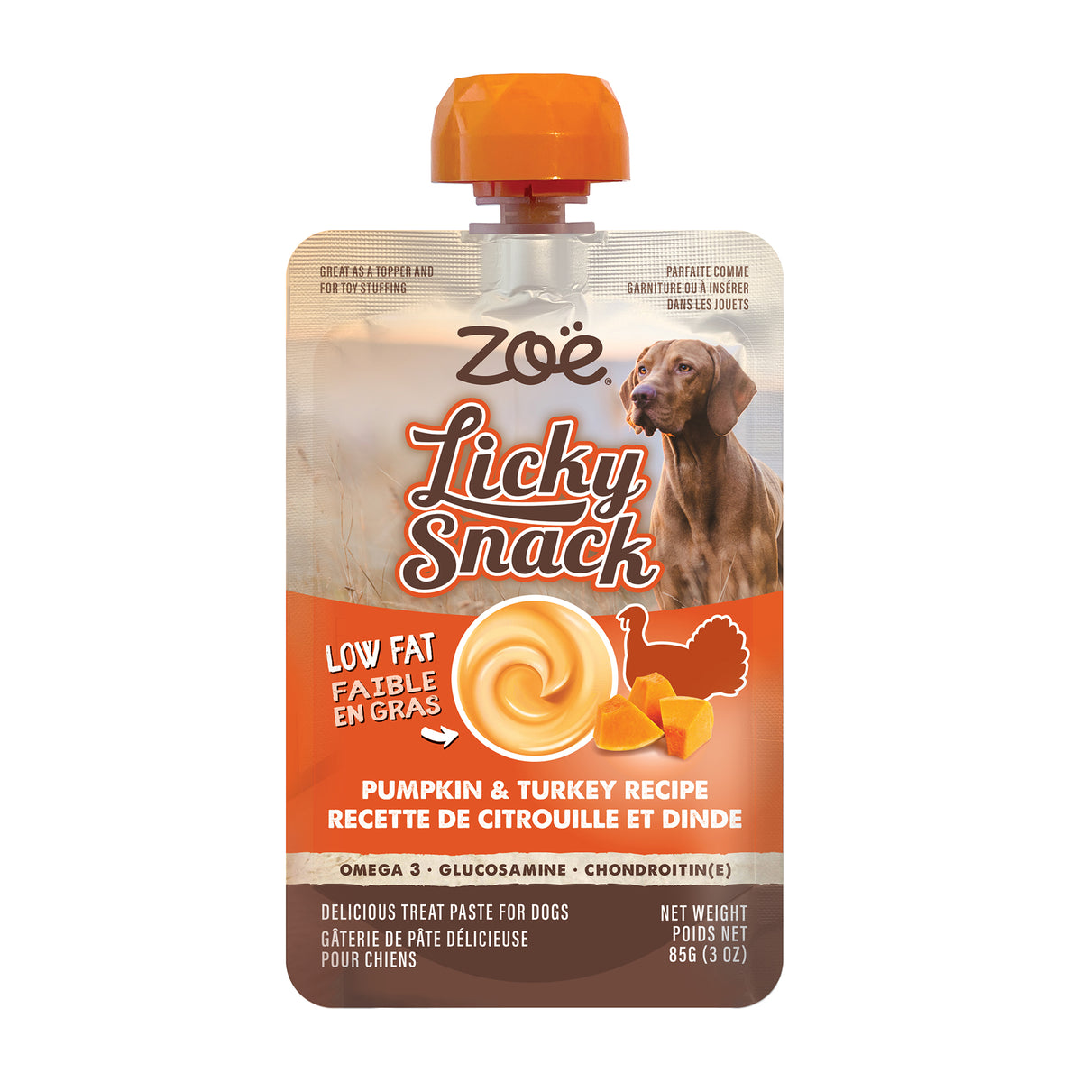 Gâterie à lécher Licky Snack, sachet de 85 g