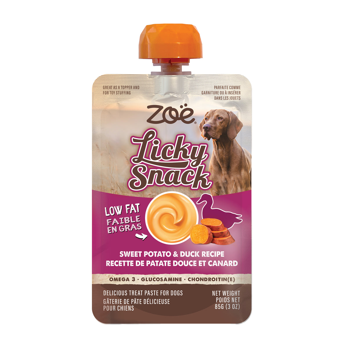 Gâterie à lécher Licky Snack, sachet de 85 g