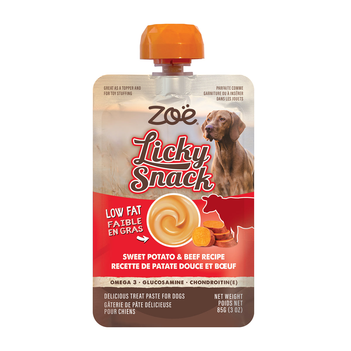Gâterie à lécher Licky Snack, sachet de 85 g