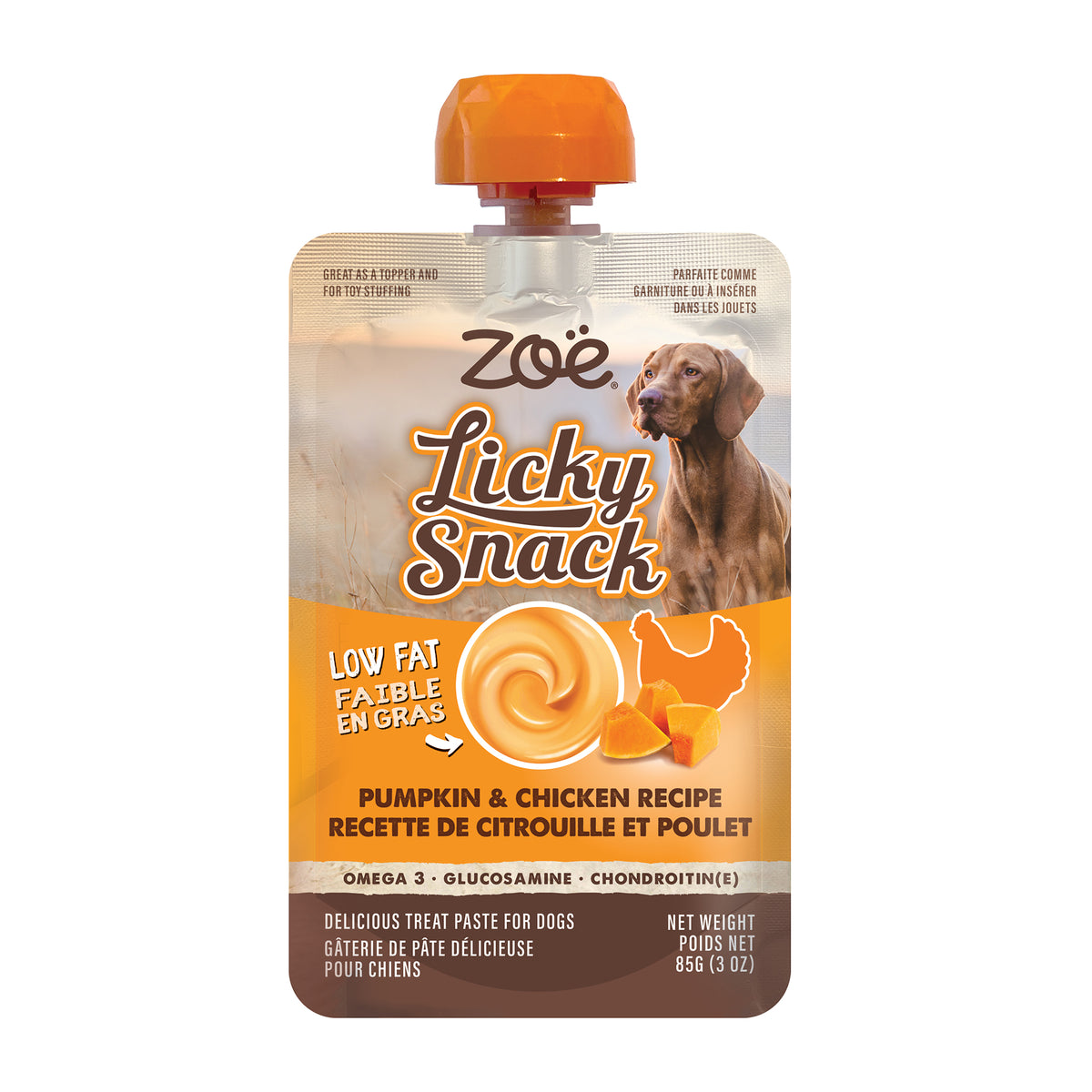 Gâterie à lécher Licky Snack, sachet de 85 g