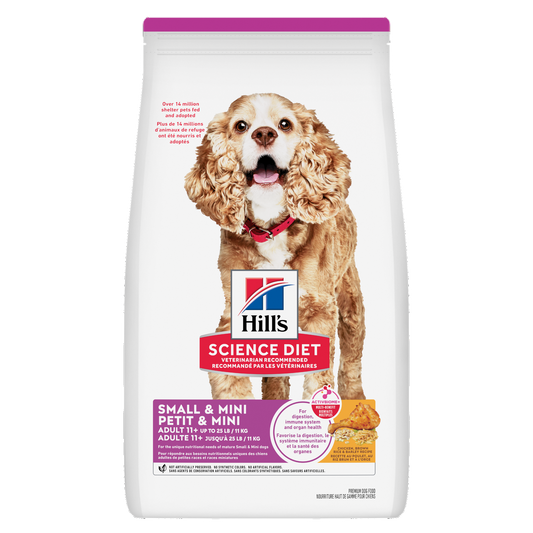 Sénior 11+ petite race poulet, orge et riz - nourriture sèche pour chien