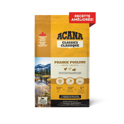 Classique Prairie Poultry - nourriture sèche pour chien
