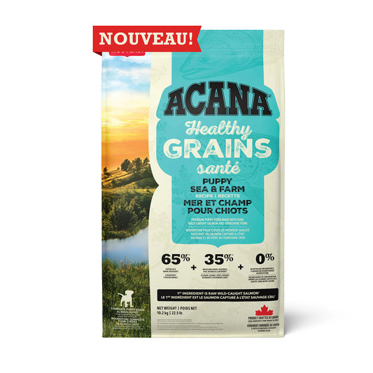 Grains santé chiot mer et champ - nourriture sèche pour chien