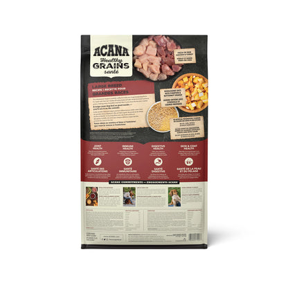 Grains santé grande race - nourriture sèche pour chien 10,2 kg