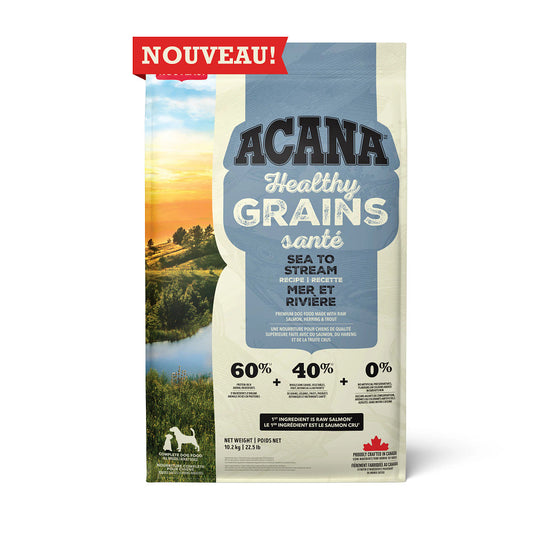 Grains santé mer et rivière - nourriture sèche pour chien