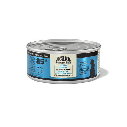 Pâté premium au thon en bouillon d'os - nourriture humide pour chat
