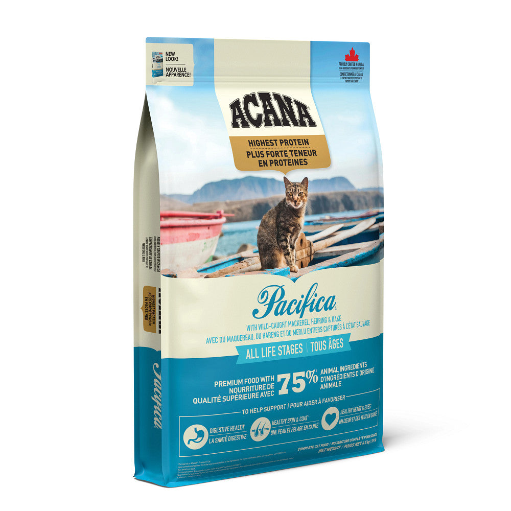 Plus forte teneur en protéines Pacifica - nourriture sèche pour chat