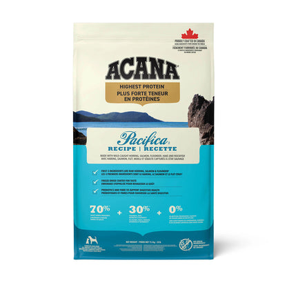 Plus forte teneur en protéines Pacifica - nourriture sèche pour chien