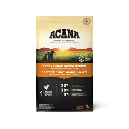 Recette chiot grande race - nourriture sèche pour chien 11,4 kg