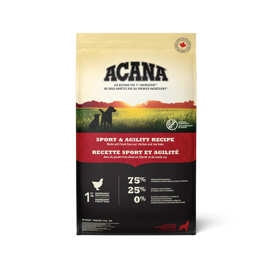 Sport et agilité - nourriture sèche pour chien 11,4 kg