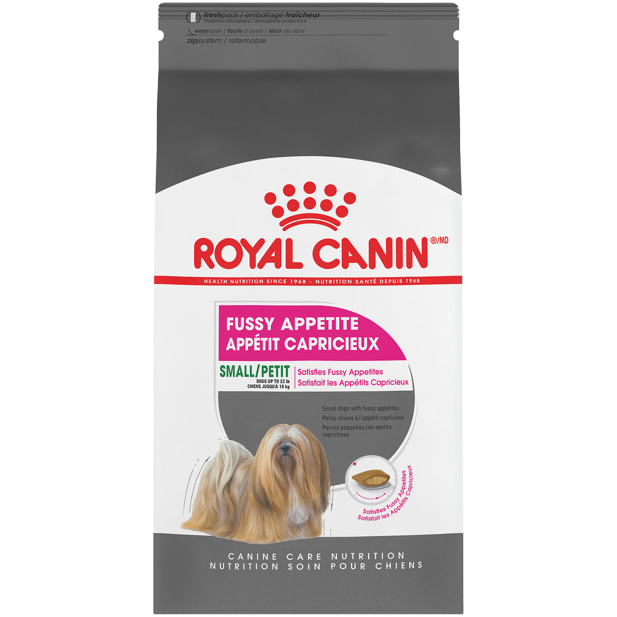 Nourriture Petit appétit capricieux pour chien 1,6 kg