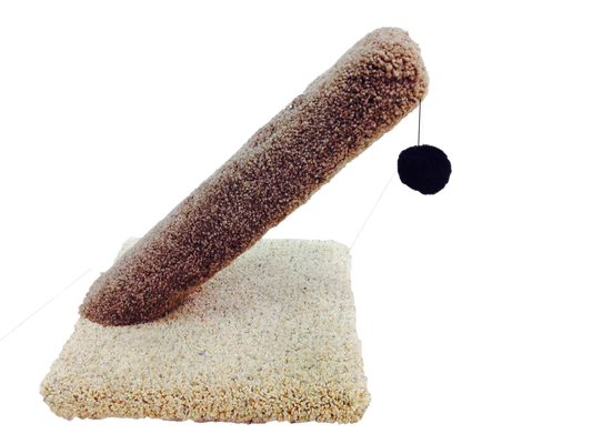 Poteau à griffer oblique 35 cm (14 po) - griffoir pour chat