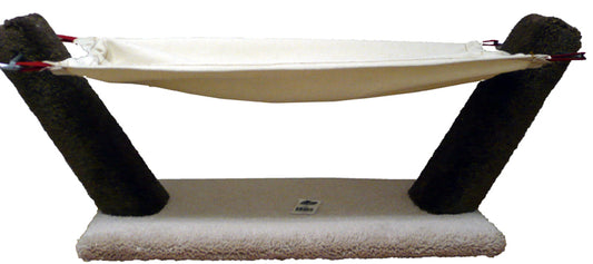 Poteau à griffer hamac 28 cm (11,5 po) - griffoir pour chat