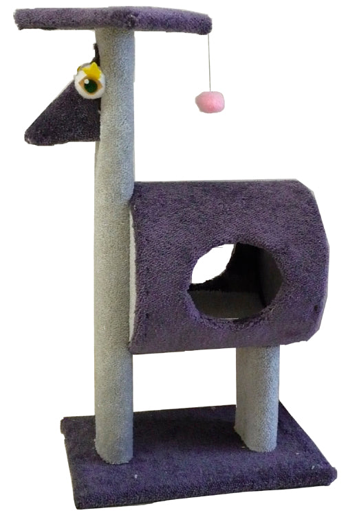 Poteau à griffer autruche 82,5 cm (33 po) - griffoir pour chat