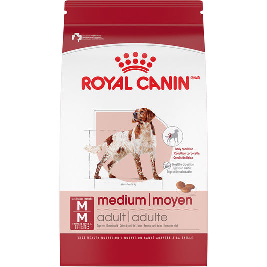 Moyen adulte - nourriture sèche pour chien
