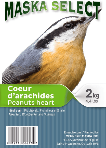 Cœurs d'arachides Maska - nourriture pour oiseaux sauvages
