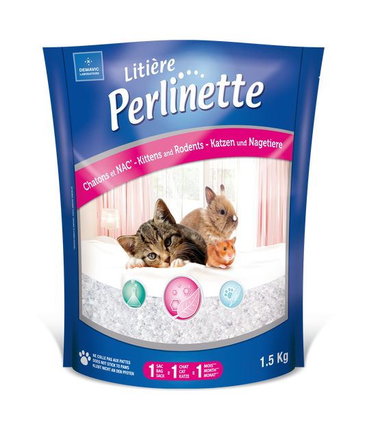 Silice chatons et rongeurs 1,5 kg - litière pour chaton et rongeur