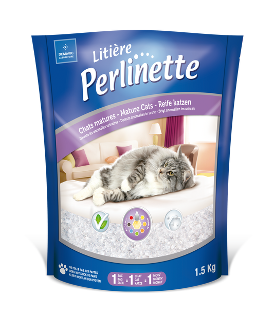 Silice chats santé (matures) 1,5 kg - litière pour chat