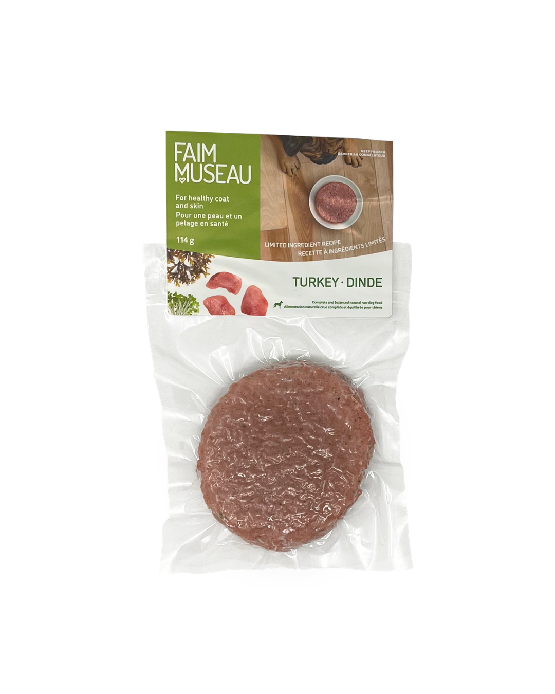 Simplement dinde - nourriture crue pour chien et chat
