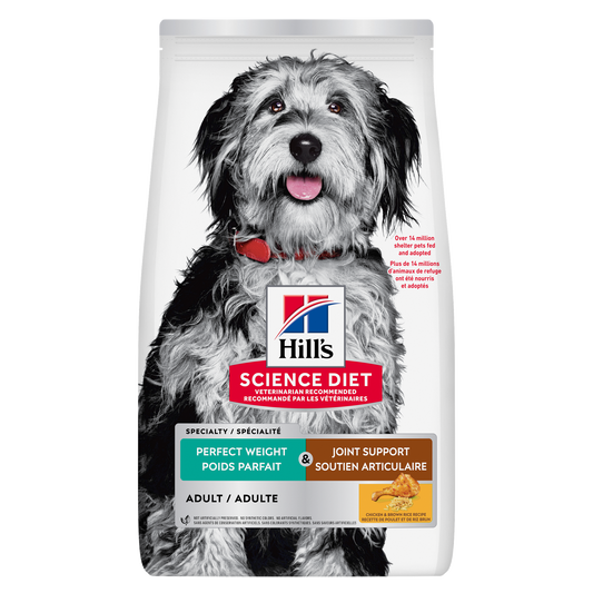 Poids parfait et soutien articulaire adulte poulet - nourriture sèche pour chien