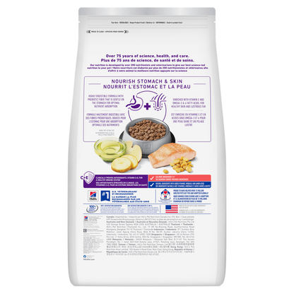 Estomac et peau sensibles adulte sans grains saumon - nourriture sèche pour chat 5,89 kg