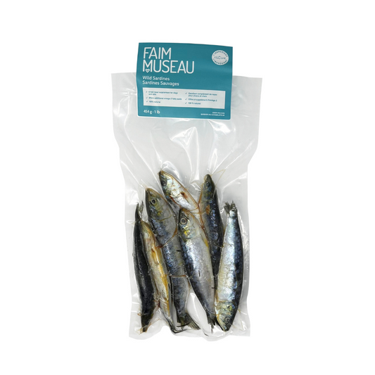 Sardines sauvages entières 1 lb