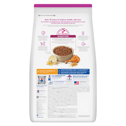 Chiot petite race poulet, orge et riz - nourriture sèche pour chien 2,04 kg