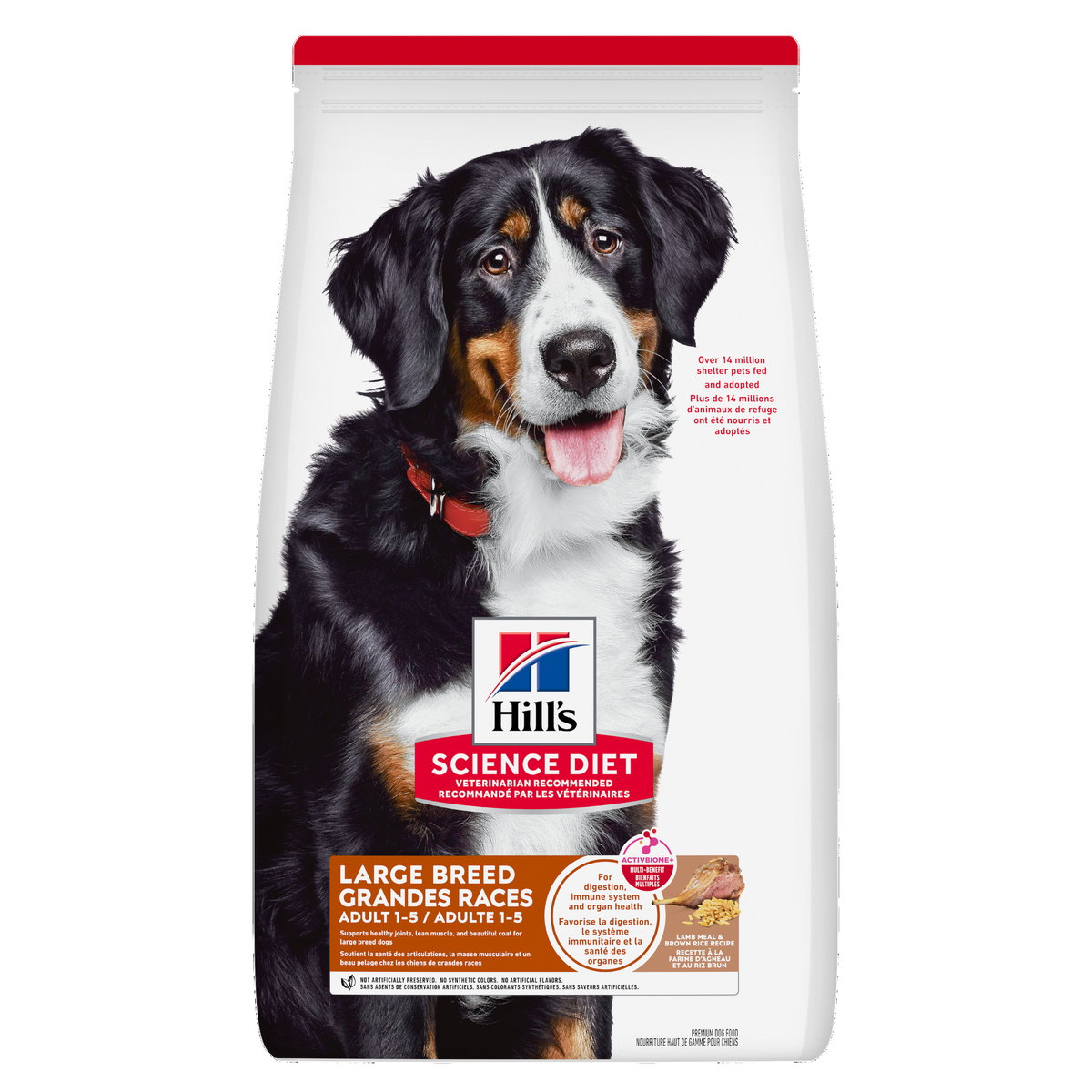 Adulte grande race agneau et riz - nourriture sèche pour chien 14,97 kg