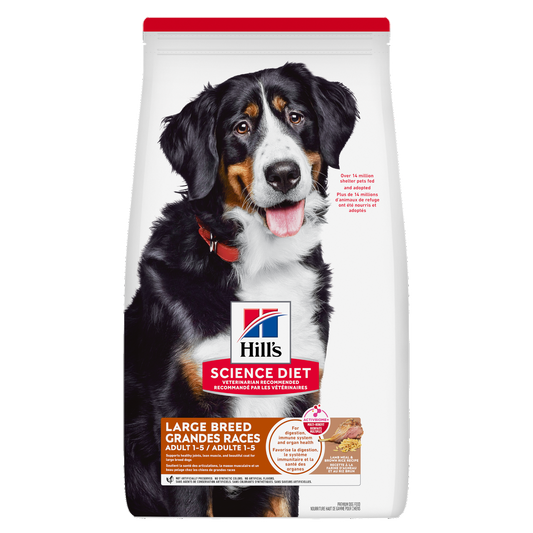 Adulte grande race agneau et riz - nourriture sèche pour chien 14,97 kg